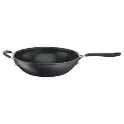 Woks^Tefal Jamie Oliver Quick & Easy anodised wok pan hard , 30 cm Black