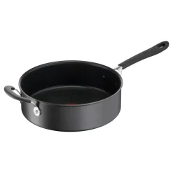 Saucier & Sauté Pans^Tefal Jamie Oliver Quick & Easy anodised saute pan hard, 26 cm Black