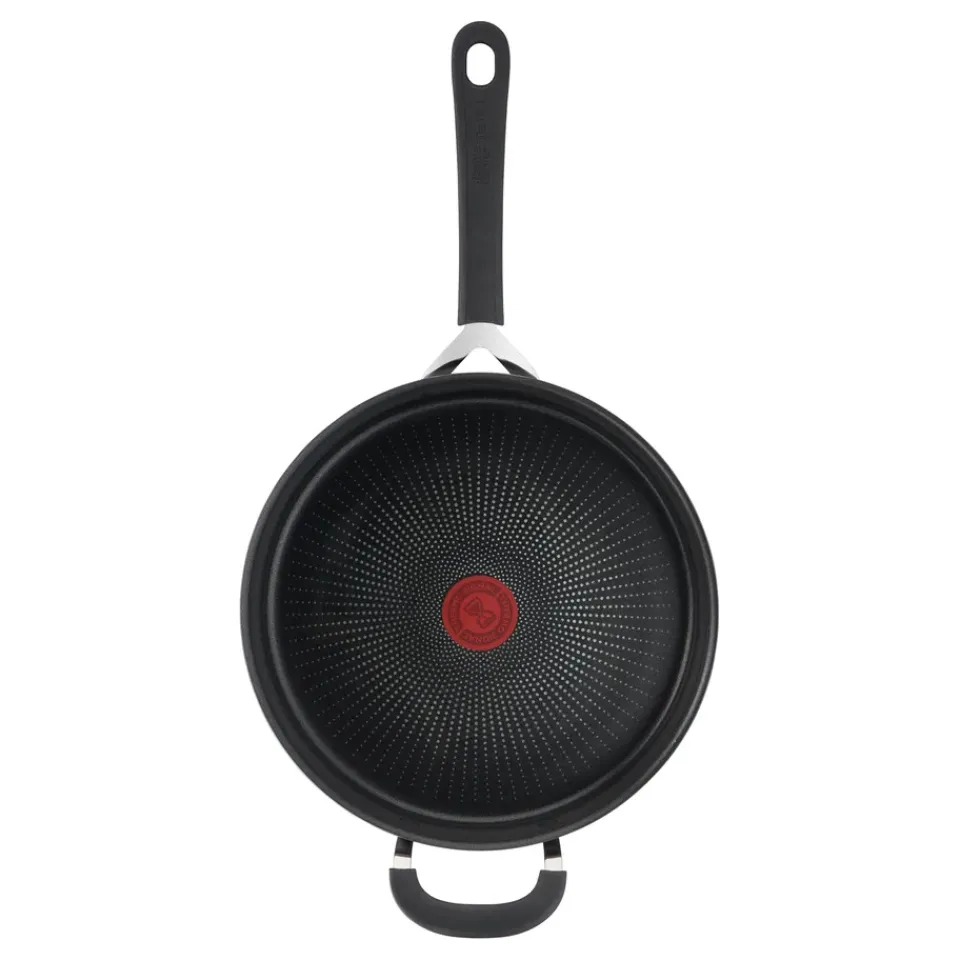 Saucier & Sauté Pans^Tefal Jamie Oliver Quick & Easy anodised saute pan hard, 26 cm Black