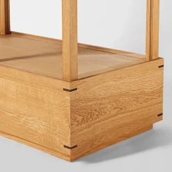 Outlet Kristina Dam Studio Japanese display cabinet large, Warm oiled oak Beige