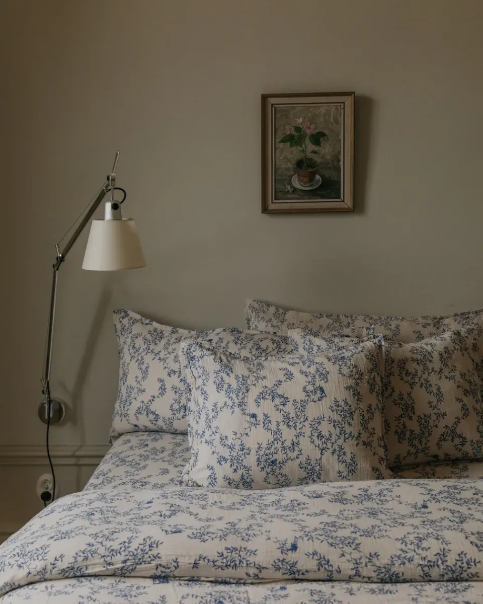 Duvet Covers^Garbo&Friends Jardim Muslin duvet cover double, 220x240 cm Blue