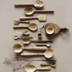 Salad Servers^MUUBS Java salad cutlery, Nature Beige