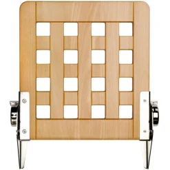 New Essem Design Jaxon folding chair grid squares, beech Brown