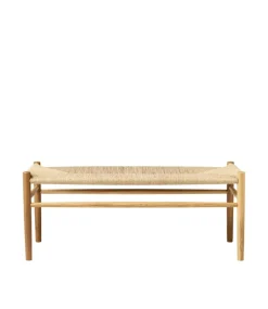 Benches^FDB Møbler J83B 37x100 cm bench, Oak nature lacquered-nature Brown