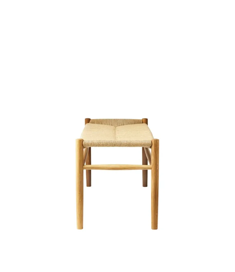 Benches^FDB Møbler J83B 37x100 cm bench, Oak nature lacquered-nature Brown