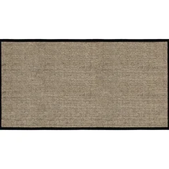 Clearance Dixie Jenny Sisal doormat nature-black, 80x150 cm Beige