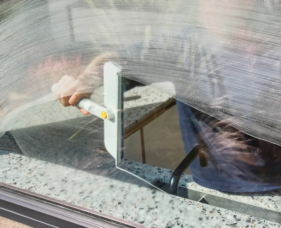 Other Washing & Cleaning Accessories^Joseph Joseph Cleantech 2-in-1 window squeegee, Stone Beige