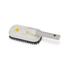 Joseph Joseph Cleantech 2-in-1 tile scrubber, Stone Beige