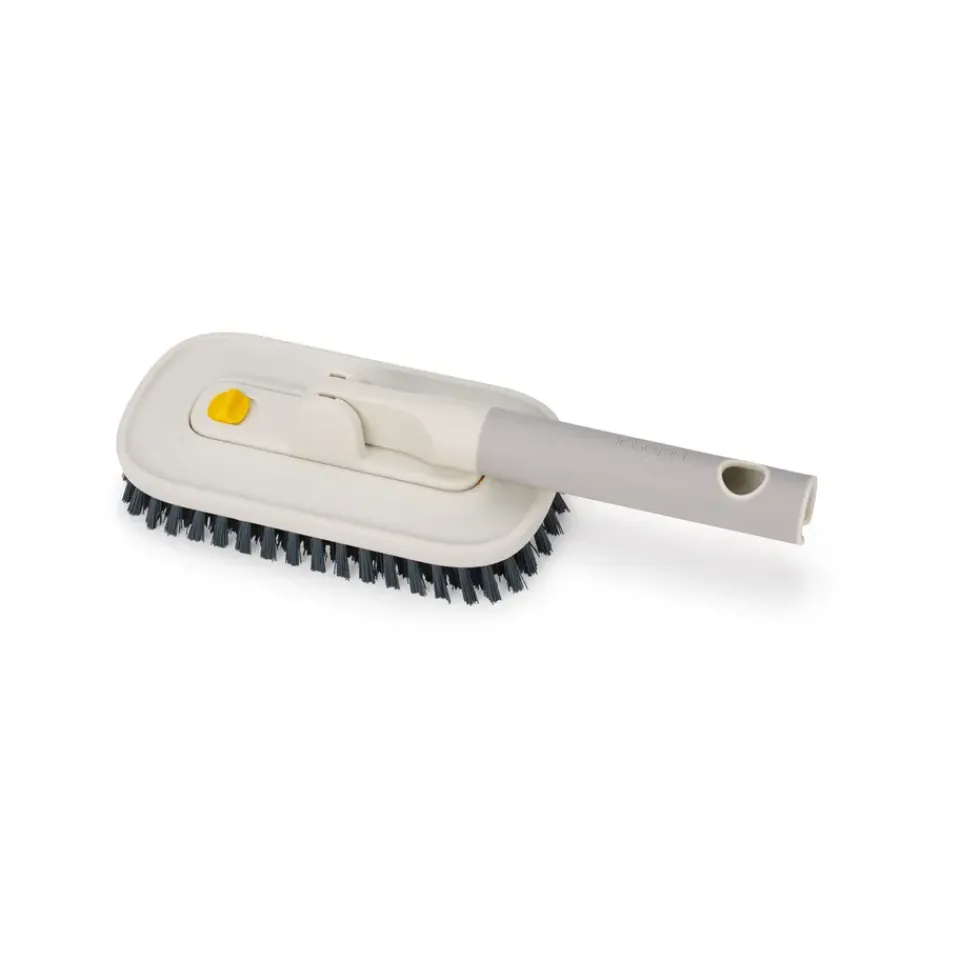 Joseph Joseph Cleantech 2-in-1 tile scrubber, Stone Beige