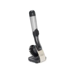 Other Washing & Cleaning Accessories^Joseph Joseph Sinktech dish brush steel stand, Clear Grey