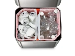 Pedal Bins|Pedal Bins^Joseph Joseph Totem Max trash bin 60 L, Stainless steel Silver-coloured