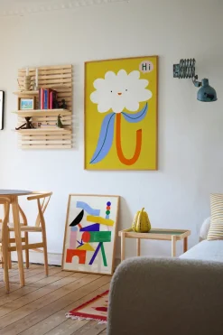 Paper Collective Jouer poster, 50x70 cm Multi