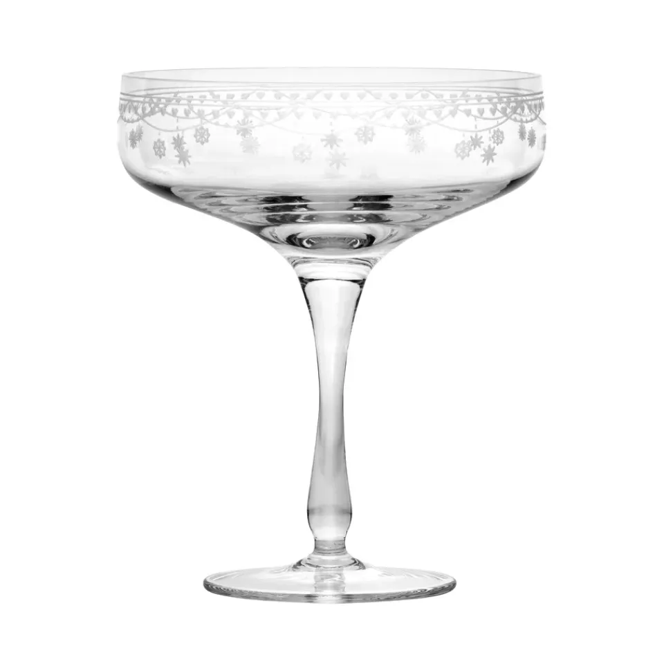 Best Wik & Walsøe Julemorgen champagne glass, 20 cl Transparent