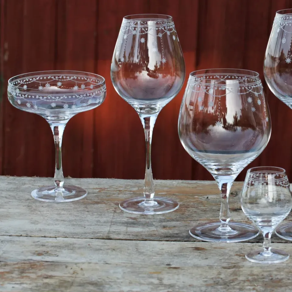 Best Wik & Walsøe Julemorgen champagne glass, 20 cl Transparent