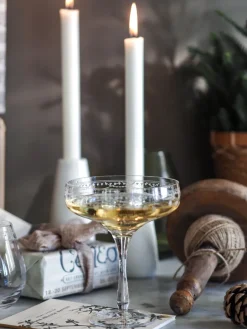 Best Wik & Walsøe Julemorgen champagne glass, 20 cl Transparent