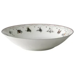 Deep Plates^Wik & Walsøe Julemorgen deep plate, 20 cm MultiWhite