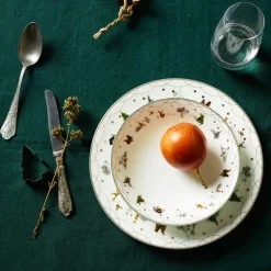 Deep Plates^Wik & Walsøe Julemorgen deep plate, 20 cm MultiWhite