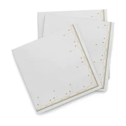 Paper Napkins^Wik & Walsøe Julemorgen napkin 33x33 cm 20-pack, Girlanger White
