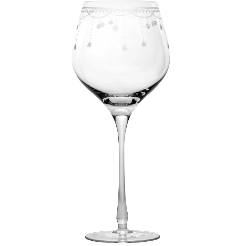 Wine Glasses^Wik & Walsøe Julemorgen red wine glass, 50 cl Transparent