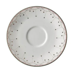 Wik & Walsøe Julemorgen saucer to 30 cl cup, white MultiWhite