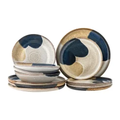 Sale Bloomingville Jules dinner set 12-piece, Grey