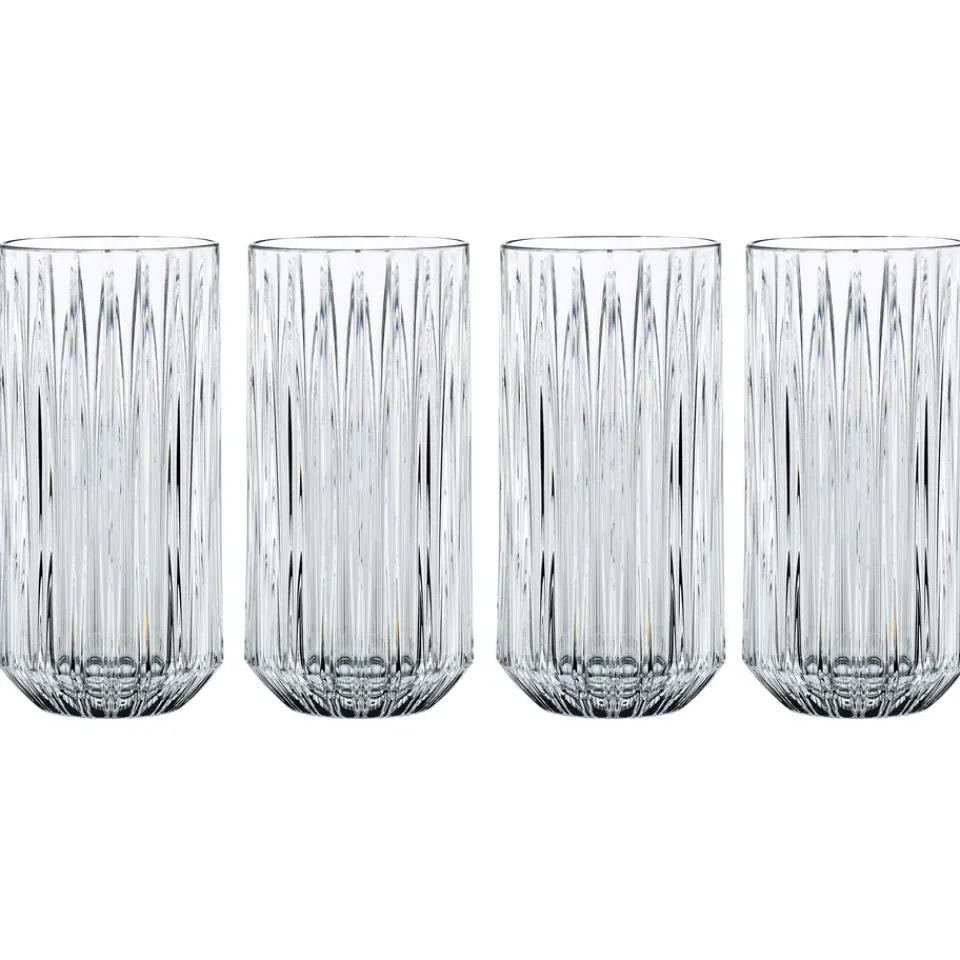 Long Drink & Highball Glasses^Nachtmann Jules long drink 4-pack, Clear Transparent