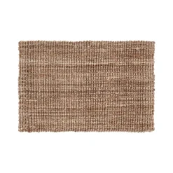 Jute & Natural Fibre Rugs|Door Mats^Dixie Julia door mat natural grey, 60x90 cm Beige