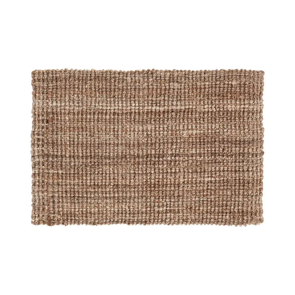 Jute & Natural Fibre Rugs|Door Mats^Dixie Julia door mat natural grey, 60x90 cm Beige