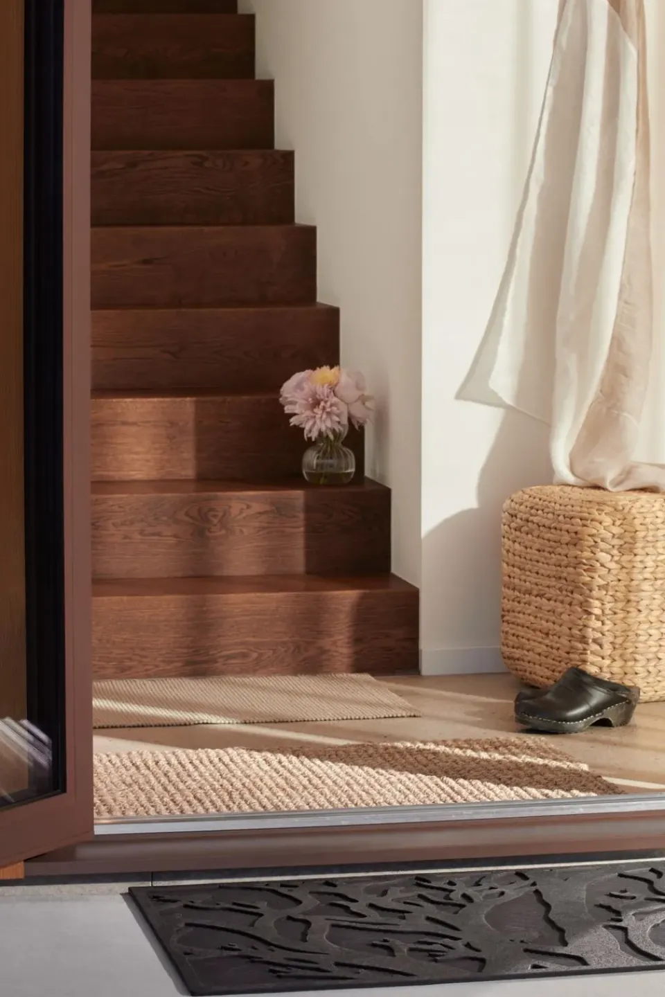 Jute & Natural Fibre Rugs|Door Mats^Dixie Julia door mat natural grey, 60x90 cm Beige