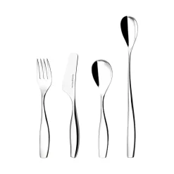 Children's Cutlery^Hardanger Bestikk Julie children's cutlery 4 pieces, Stainless steel Silver-coloured
