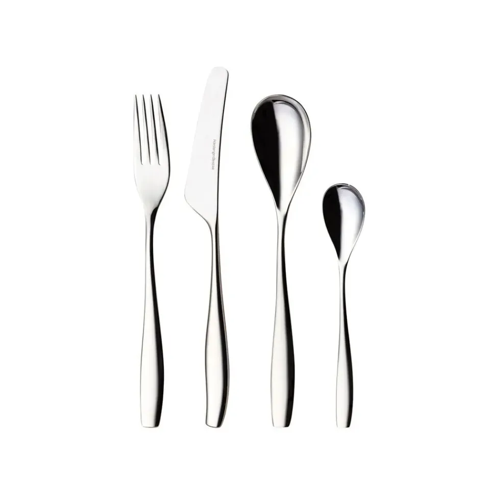 Online Hardanger Bestikk Julie cutlery 48 pieces, 48 pieces Silver-coloured