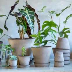 Garden Details & Accessories|Flower Pots^Bergs Potter Julie flower pot Ø17 cm, Grey