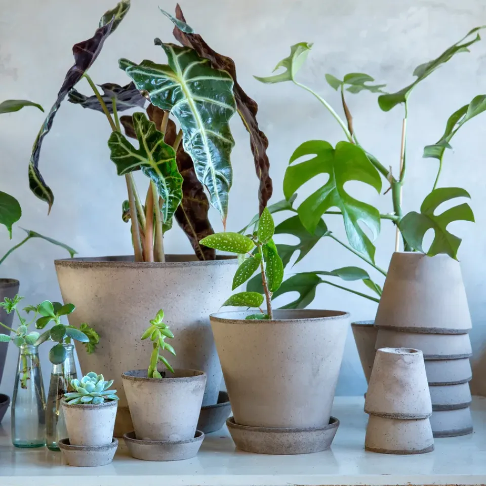 Garden Details & Accessories|Flower Pots^Bergs Potter Julie flower pot Ø17 cm, Grey