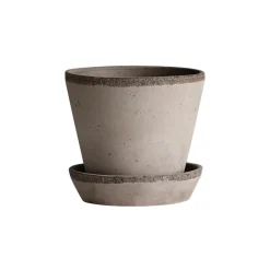 Hot Bergs Potter Julie flower pot Ø10 cm, Grey