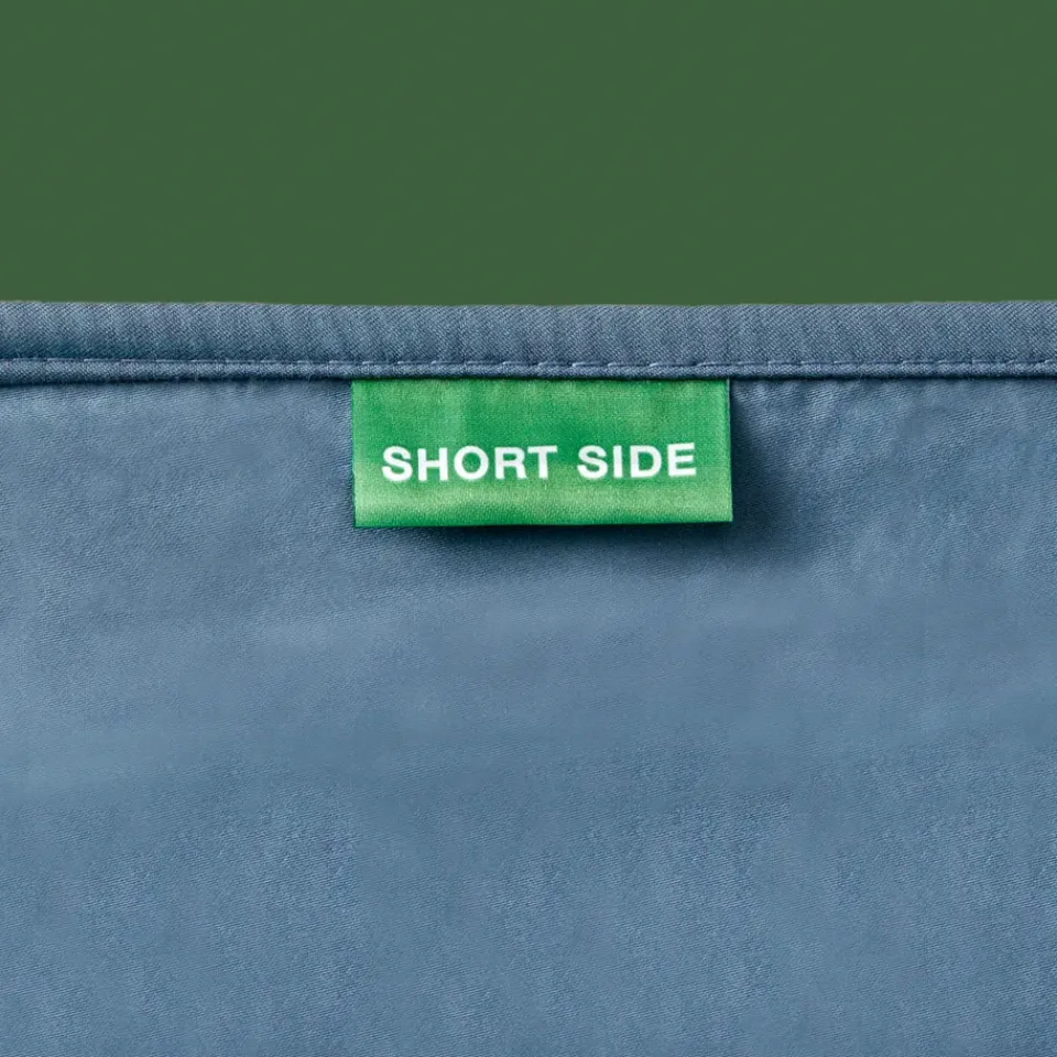 Bed Sheets^Juniper fitted sheet 160x200 cm, North Sea Blue