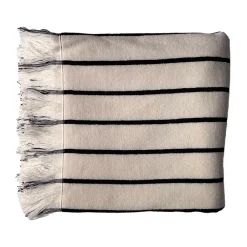 Tell Me More Juno bath towel 100x180 cm, Black