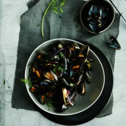 Serving Bowls^Rosenthal Junto bowl 22 cm, Pearl Grey