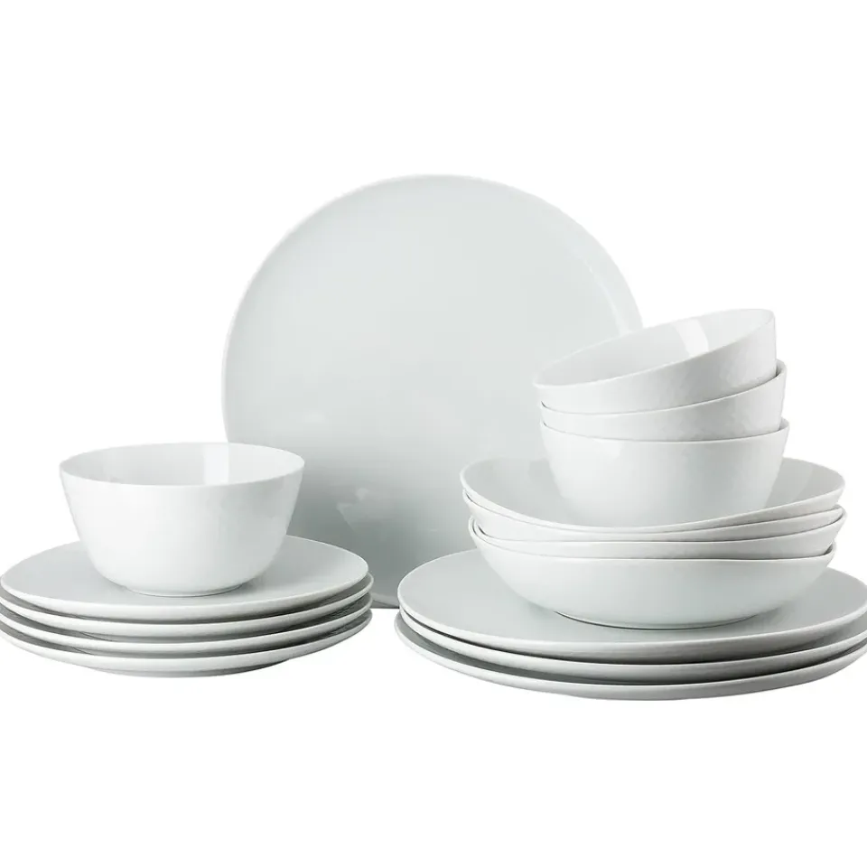 Table Settings & Starter Sets^Rosenthal Junto dinner service set , 16 pieces White