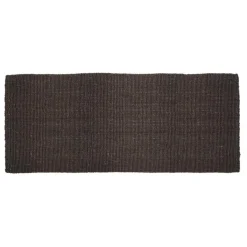Clearance Dixie Jute door mat , 80x180 cm Black
