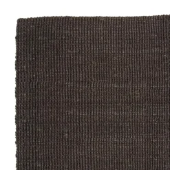 Clearance Dixie Jute door mat , 80x180 cm Black