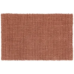Jute & Natural Fibre Rugs|Door Mats^Dixie Jute doormat old rose, 60x90 cm Pink