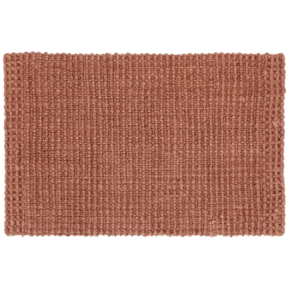 Jute & Natural Fibre Rugs|Door Mats^Dixie Jute doormat old rose, 60x90 cm Pink