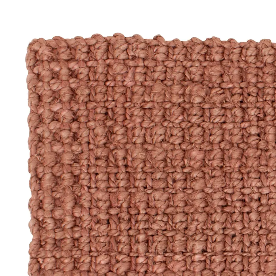 Jute & Natural Fibre Rugs|Door Mats^Dixie Jute doormat old rose, 60x90 cm Pink
