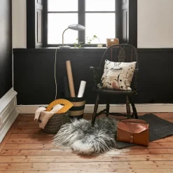 Hot Dixie Jute rug dark , 60x90 cm Grey