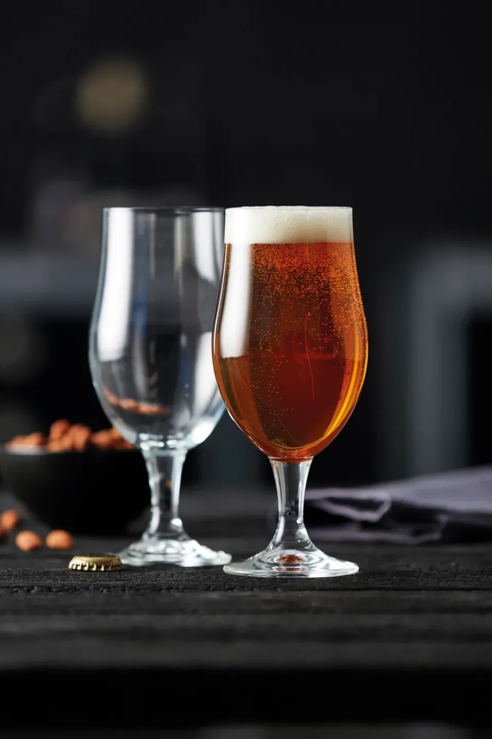 Beer Glasses^Lyngby Glas Juvel beer glass 49 cl 4-pack, Clear Transparent