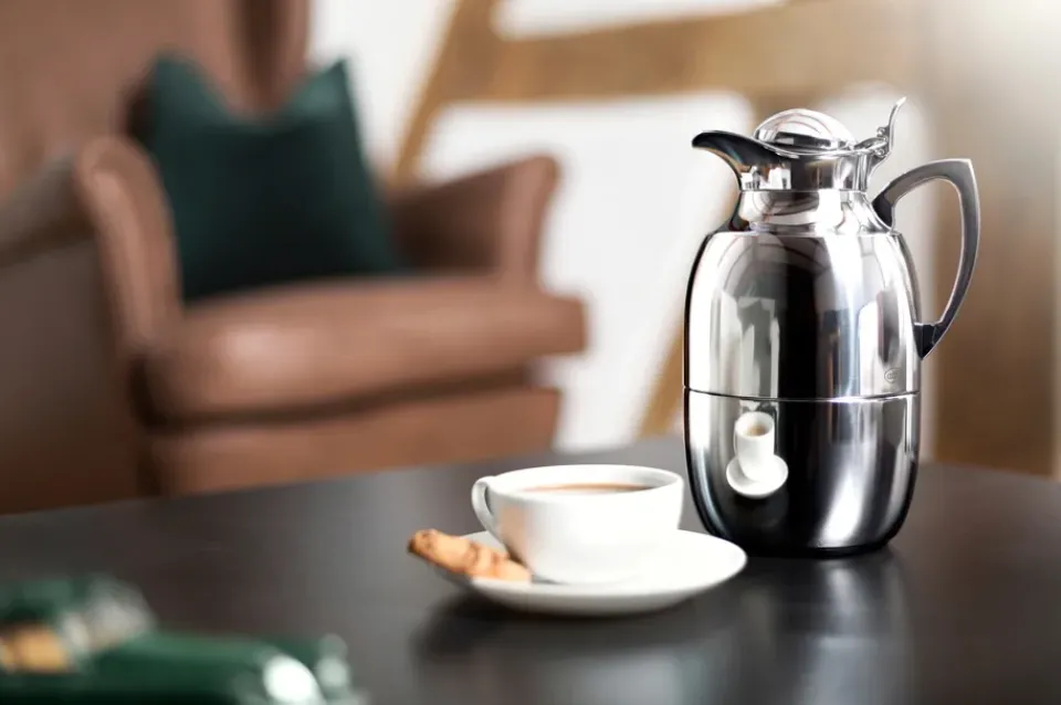 Clearance Alfi Juwel thermal jug 1 l, Chrome plated stainless steel Silver-coloured