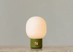 Best Audo Copenhagen JWDA portable table lamp, Dusty Green