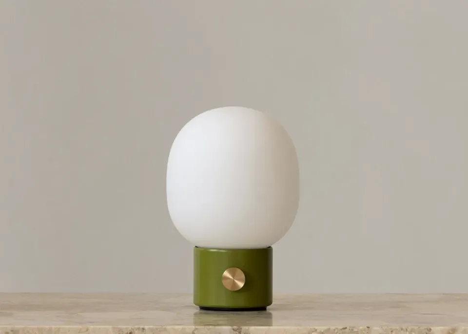 Best Audo Copenhagen JWDA portable table lamp, Dusty Green