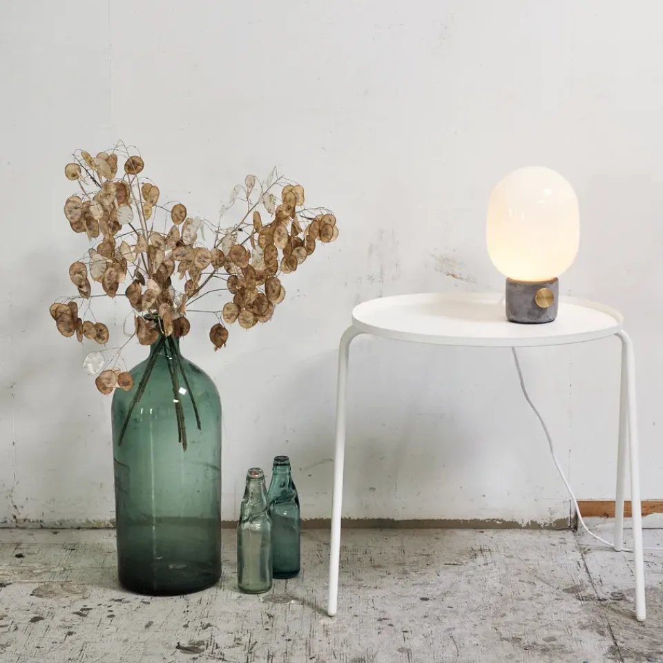 Spare Parts To Lamps^Audo Copenhagen JWDA replacement glass table lamp, Shiny White