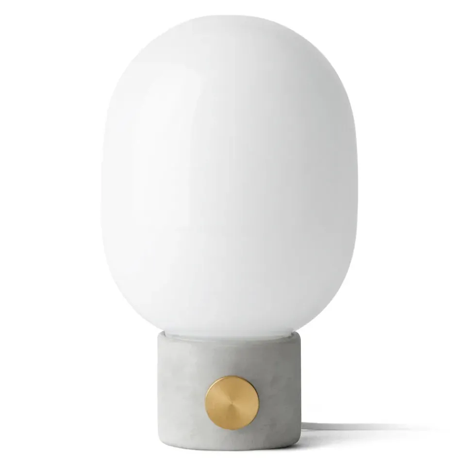 Best Audo Copenhagen JWDA table lamp, Concrete-brass, Small Grey